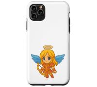 Pixel Art Angel With Bow Retro 8-Bit Gaming Video Game Case for iPhone 11 Pro Max