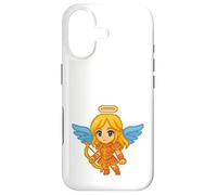 Pixel Art Angel With Bow Retro 8-Bit Gaming Video Game Case for iPhone 17