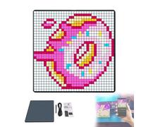 Pixel Art Display Digital Photo Frame, DIY LED Bluetooth 32 X 32 Programmable App Control Gaming Accessories, Digital Alarm clock, Neon Light for Room Decoration