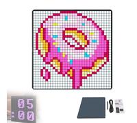 Pixel Art Display Digital Photo Frame - Programmable Pixel Art Led Display DIY - Gaming Accessories - Digital Alarm Clock - Neon Light for Room Decoration Unique Lighting Decoration