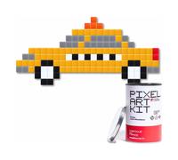 Pixel Art Kit - Pixel Cab Yellow one size