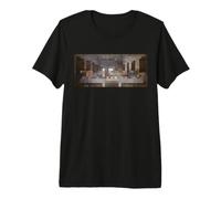 Pixel Art Last Supper Da Vinci Classic Painting Tee Premium T-Shirt