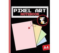 Pixel Art Notebook: Colorful Grid Sketchbook for Drawing, Patterns, and Creative Designs