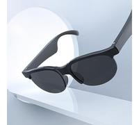 Pixel Beam AI Glasses, Smart Audio Glasses & Multifunctional Bluetooth for Men & Women, AI Assistant Powered by ChatGPT, Translation for Men & Women (Black Frame + Photochromic Lens)