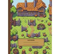 Pixel Block World Composition Notebook for Kids: Fun Writing Journal with 100 Wide-Ruled Pages - Great for School, Notes, or Drawing