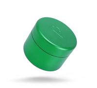 Pixel Cartel Herb Grinder Spice Mill 2.5 inches - Green Metal - Flower Mill Innovation - Teethless Grinder, PXL00050