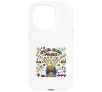 Pixel Coin Parade Retro Arcade Treasure Rush Case for iPhone 15 Pro