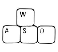 Pixel Cursor Brooch: Photoshop Symbol Enamel Pin Set, Klein, Non-precious metal