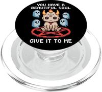 Pixel Demon Cute Occult Retro Soul Funny PopSockets PopGrip for MagSafe