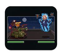 Pixel Donald Trump Versus Bernie Sanders Fighting Game Low Profile Thin Mouse Pad Mousepad