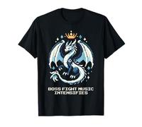 Pixel Dragon | Tension Rising | Retro Fireform Awakens T-Shirt