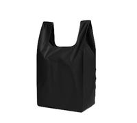 Pixel Eye® Extra Jumbo Black Carrier Bags Heavy Duty Large Plastic Shopping Bags Strong Handles 16 x 24 x 30 Inch Grocery Takeaway Retail Supermarket Packaging Bags for Cake Shops and More