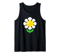 Pixel Flower 80s Video Game Halloween Costume Tank Top