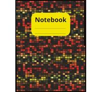 Pixel Gamer Composition Notebook | Bold trendy design for Students, Teens & Adults: Eye-catching notebook ideal for high school & college students, ... College Ruled 100 pages 8.5x11 inches