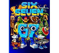 Pixel Gamer Composition Notebook: Six Seven 67 Character Meme Notebook Journal | 8.5" x 11", 120 Pages Wide Blank Lined Workbook for Students, Teens, Home, School