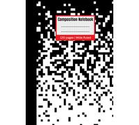 Pixel Gamer Composition Notebook: Your Journal for Success | Wide Ruled | 120 Pages | 7 x 10 inch | 17.78 x 25.4 cm | School Supplies