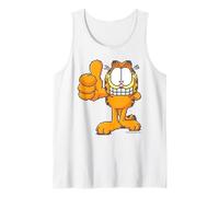 Pixel Graphics Cheeky Cat Lasagne Love Thumbs Up Art Classic Tank Top