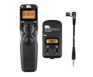 Pixel LCD Wireless Shutter Release Remote Control TW283-DC0 Timer Remote Release for Nikon D40s D800E D810A D1X D2H D3X D3s D5 D4s D800 D810 D700 D500 D300 N90s F5 F6 F100 F90 F90X Fujifilm S3/S5 Pro