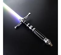 Pixel Lightsaber-metal Handle,18 Kinds Of Dynamic Light Effects,18 Sets Of Sound Fonts,swing Somatosensory Operation,rechargeable Light Sabers Sword For Gifts,displays,cosplay,props,decorations