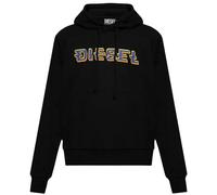 Pixel Logo Black Hoodie Diesel Black M