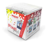 Pixel P90014-63501 Fun Craft Set 7 for Children 6 Keyrings (Lockets)