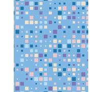 Pixel Pattern Sketchbook: Modern Geometric Art Journal for Drawing, Doodling, and Everyday Creativity. 200 Blank Pages, Soft Matte Cover