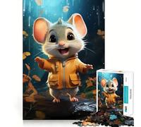 Pixel Pet Portraits 1000 Pieces Jigsaws Adults Puzzles Think Smart Toy Home Activity Smooth Cut Xmas Surprise (38x52cm)
