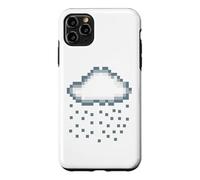 Pixel Rain Cloud Retro Gamer Creator Gift Case for iPhone 11 Pro Max