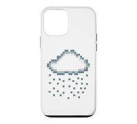 Pixel Rain Cloud Retro Gamer Creator Gift Case for iPhone 12 mini