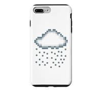 Pixel Rain Cloud Retro Gamer Creator Gift Case for iPhone 7 Plus/8 Plus