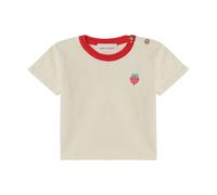 Pixel Strawberry Knitted T-Shirt - unisex - Bobo Choses - Kids Short Sleeve T-Shirts - White - 12 M - Kids 12 M