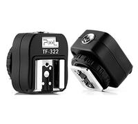 Pixel TF-322 Flash Hot Shoe Sync Adapter with Extra PC Sync Port Dedicated for NK DSLR & Flashgun