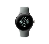 Google Pixel Watch 2 with the best of Fitbit Heart rate tracking, stress management, safety features - Android smartwatch - Champagne Gold Aluminium Case - Hazel Active Band - LTE