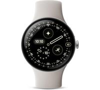 Pixel Watch 4 41mm Bluetooth/WiFi Polished Silver / Porcelain