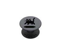 Pixel Y2K 90s Scary Cat Tomcat is Scared PopSockets Adhesive PopGrip