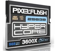 PixelFlash CFast 2.0 Memory Card 256GB 3600X HyperCore 565MB/s SATA3 VPG180 CFast Card Compatible with DSLR Cinematic Video Cameras and Lab Tested Photos, Memory