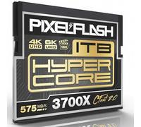PixelFlash CFast Card - 1TB CFast 2.0 Card - 3600X HyperCore 565MB/s SATA3 VPG180 C Fast Card Compatible w/DSLR Cinematic Video & Photo Cams - Lab Tested & Certified Flash Memory 1024 GB, 2024 Model