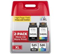 PIXELMY 545 546 Ink Cartridges, PG-545 CL-546 Ink Cartridges Replacement for Canon Printer Ink 545 546 for Canon TS3355 MX495 TR4550 TR4551 TS3350 TS3120 MG2400 MG2500 MG2555 MG2555s MG3050
