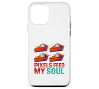 Pixels Feed My Soul Digital Artist Design Case for iPhone 12 mini