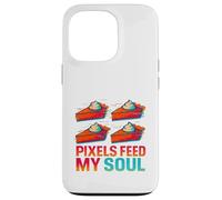 Pixels Feed My Soul Digital Artist Design Case for iPhone 13 Pro
