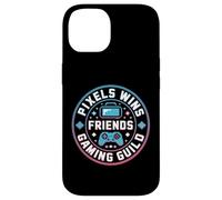Pixels Wins Friends Gaming Guild Connection Case for iPhone 14
