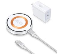Pixelsnap Charger for Google Pixel 10/10Pro/10Pro XL, Mag Safe Charger 15W Magnetic Wireless Chargers Fast Charging Pad for iPhone 17/17Air/16 Pro Max/15/14/13/12/AirPods3/2/Pro with 20W USB C Adapter