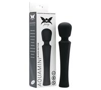 Pixey Aquamini - mini wand vibrator (black)
