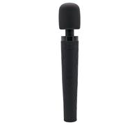 Pixey Deluxe Black Velvet - wand vibrator L (black)