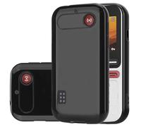 PIXFAB Black Case for Doro Leva X10, [Ultra Slim] Scratch Resistant TPU Gel Rubber Soft Skin Silicone [Protective Case] Phone Case Cover for Doro Leva X10
