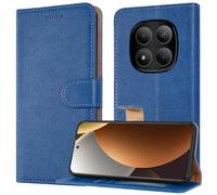PIXFAB Case for Xiaomi Redmi Note 15 Pro 5G, Leather Wallet Phone Case, Magnetic Book Flip Folio Cover [RFID Protection & 3 Card Slots] and [Kickstand] for Xiaomi Redmi Note 15 Pro 5G - Blue