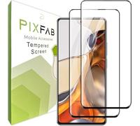 PIXFAB for Honor Magic 6 lite (5G) - 3D Curved Tempered Glass Screen Protector Clear Full Screen 9H Hardness, [Durable] [Shatter Proof] And Scratch Resistant Screen Glass - [Pack of 2]