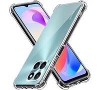 PIXFAB For Honor X6A Clear Case, Shockproof [Ultra Slim] Scratch Resistant Gel Rubber Silicone [Protective Case] Gradient Phone Cover For Honor X6A