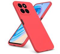PIXFAB For Honor X8 5G / Honor 70 Lite / X6 (4G) Case, Slim Liquid Silicone Shockproof [Anti-scratch] Armor Protective Soft Rubber Gel Phone Cover For Honor X8 5G - Red