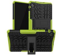 PIXFAB for Huawei MatePad T8 (8 Inch) 2020 Shockproof Tablet Case, Hybrid [Tough] Rugged Armor Protective Cover, Tablet Case Cover with Built-in [Kickstand] - Green